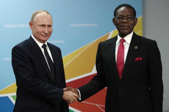 Guinea Ecuatorial en la cumbre Rusia-Africa