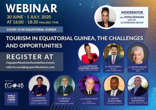 WEBINAR : Turismo en Guinea Ecuatorial, los Desafíos y Oportunidades