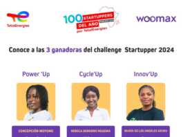 Ganadoras del Concurso #Startupper2024 en Guinea Ecuatorial